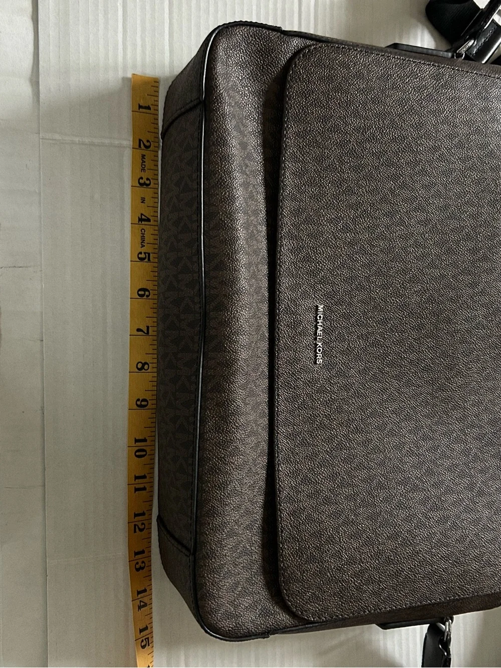 Michael Kors Signature Logo Messenger Crossbody Bag for Men